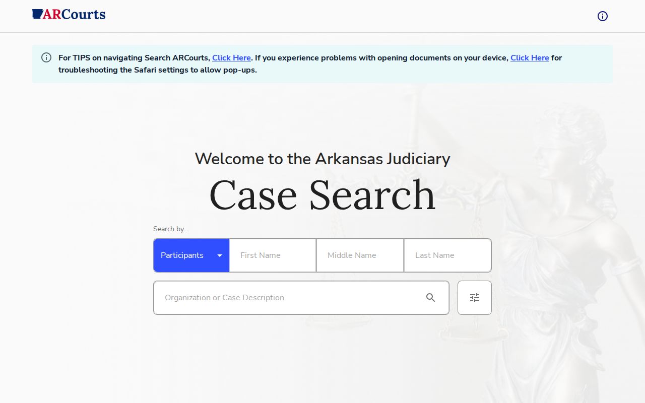 Searcy people search Search ARCourts party name portal