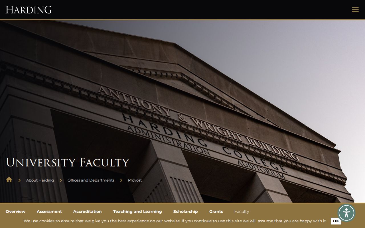Searcy people directories Harding University faculty directory